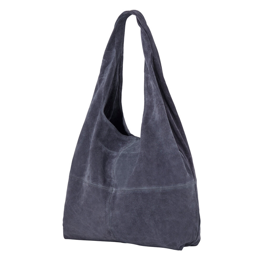 Dalliea ruskindsskuldertaske - Dark Blue